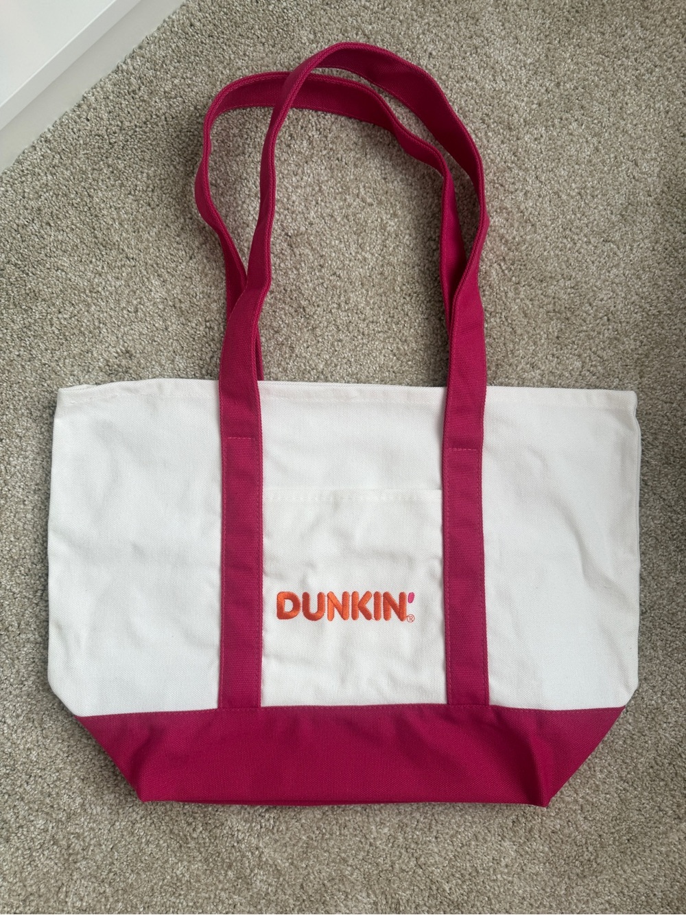 Dunkin Pink Tote Bag